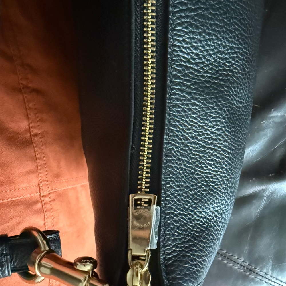Coach Black Jess Leather Hobo with Gold Details - Picture 9 of 9